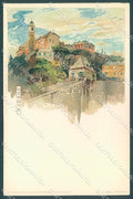 Genova Wielandt Illustrata cartolina 47JK4155 – fronte