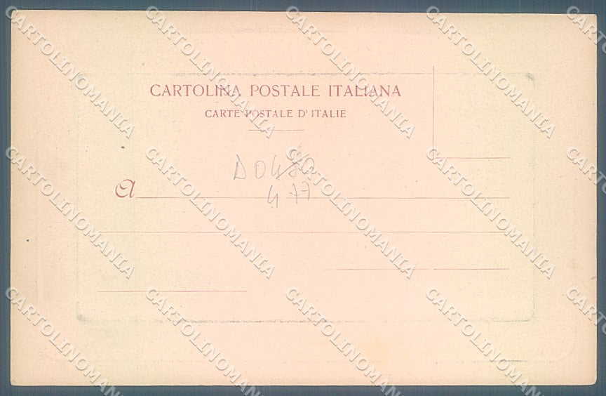 Genova Città Fontana del Nettuno Modiano 3761 cartolina JK4157 – retro