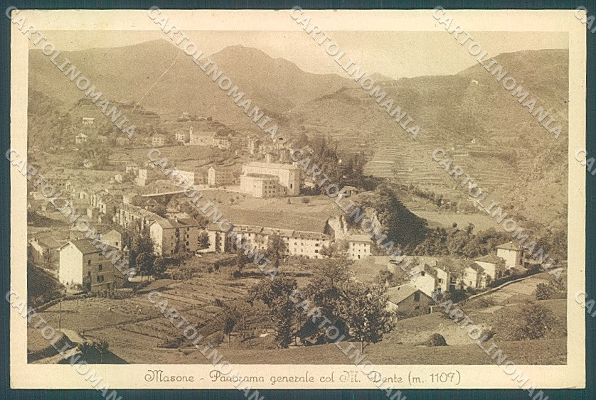 Genova Masone cartolina JK4159 – fronte