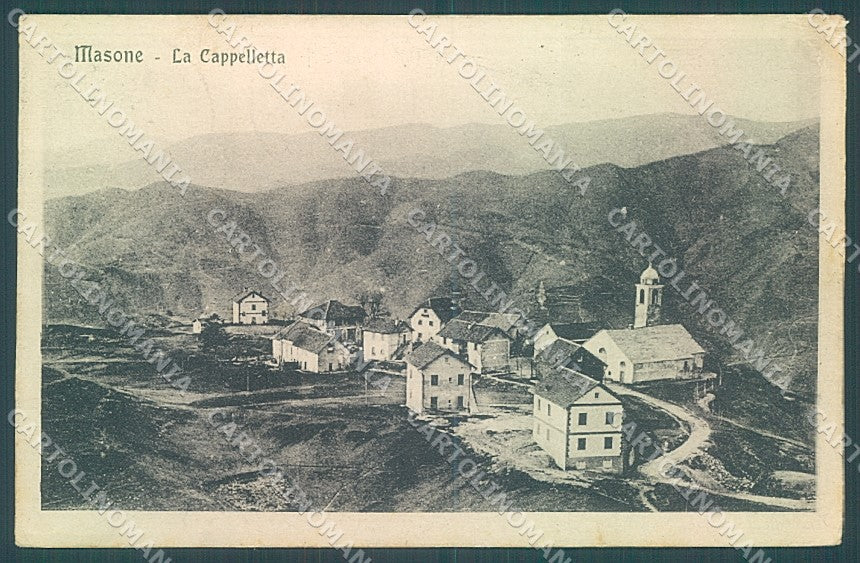 Genova Masone Cappelletta Modiano 13454 cartolina JK4160 – fronte