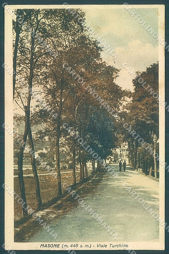 Genova Masone Viale Turchino cartolina JK4161 – fronte