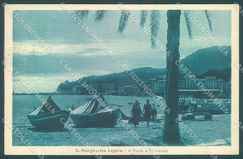 Genova Santa Margherita Ligure Porto cartolina JK4167 – fronte