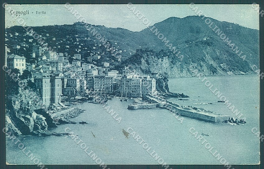Genova Camogli Porto Brunner 408-6 cartolina JK4171 – fronte
