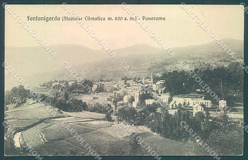 Genova Fontanigorda PIEGHINE cartolina JK4183 – fronte