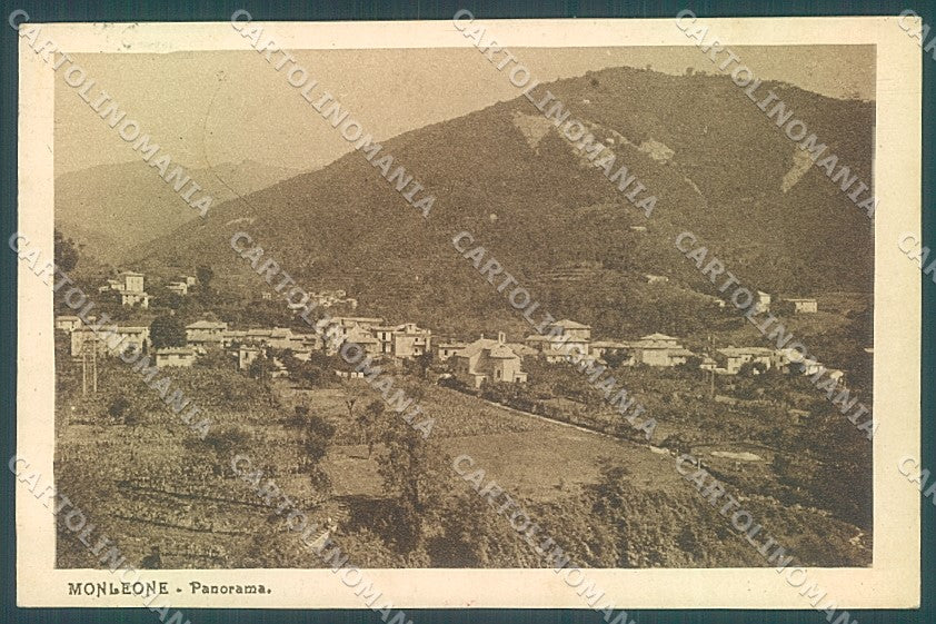 Genova Cicagna Monleone SCOLLATA cartolina JK4184 – fronte
