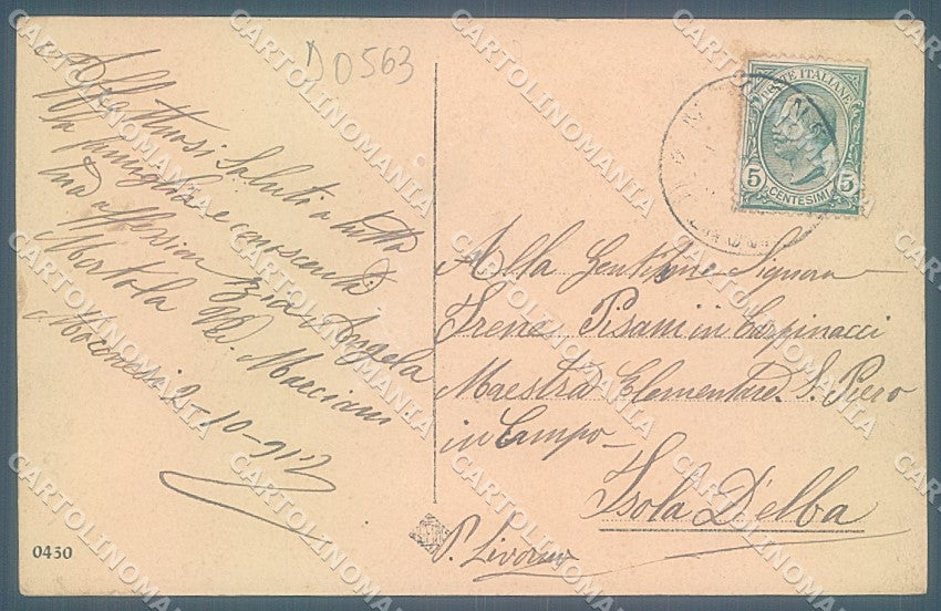 Genova Ferrada di Moconesi cartolina JK4189 – retro