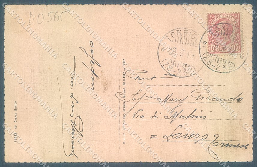 Genova Torriglia cartolina JK4191 – retro