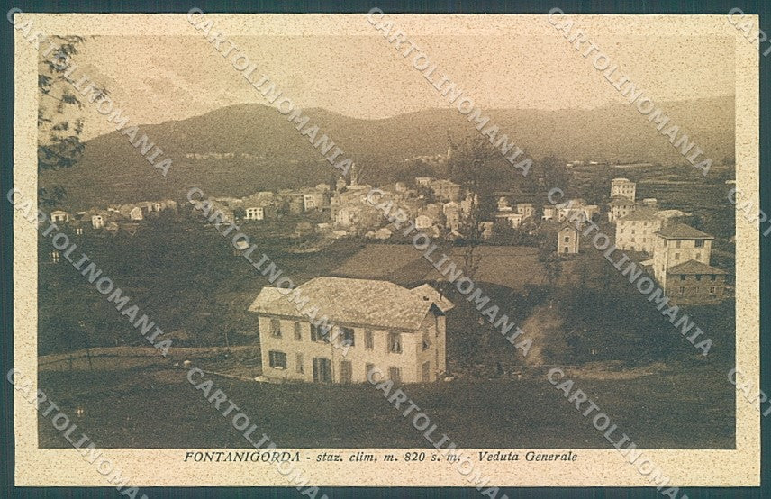 Genova Fontanigorda cartolina JK4192 – fronte