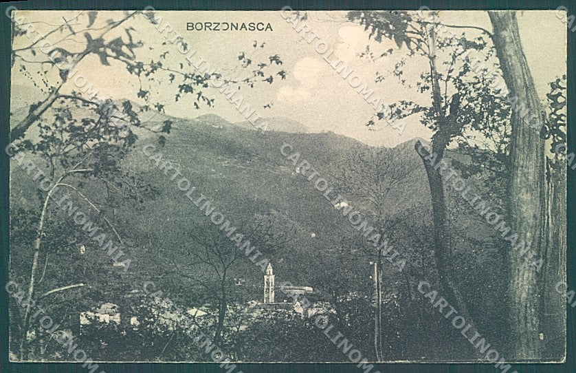 Genova Borzonasca cartolina JK4193 – fronte