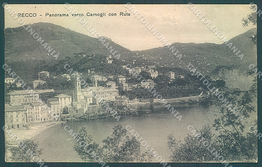 Genova Recco cartolina JK4194 – fronte