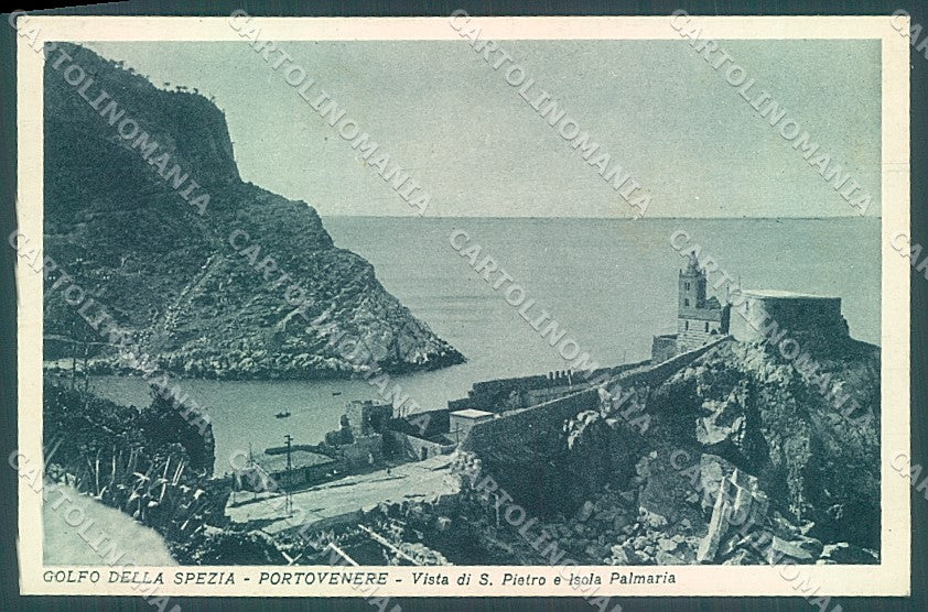 La Spezia Portovenere Isola Palmaria cartolina JK4195 – fronte