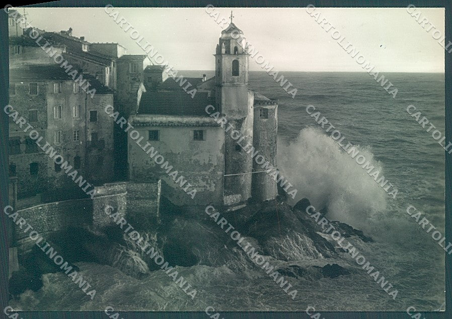 La Spezia Tellaro Chiesa Mareggiata Foto FG cartolina JK4206 – fronte