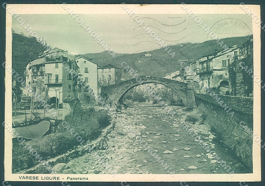 La Spezia Varese Ligure PIEGA ANGOLO FG cartolina JK4219 – fronte