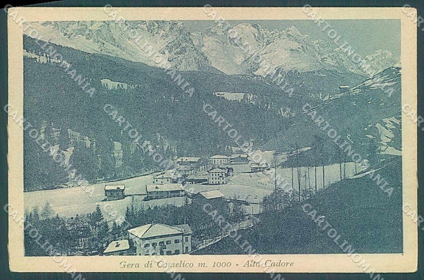 Belluno Gera di Comelico Breveglieri 725 cartolina JK4224 – fronte