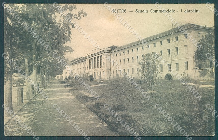 Belluno Feltre Scuola Commerciale cartolina JK4232 – fronte