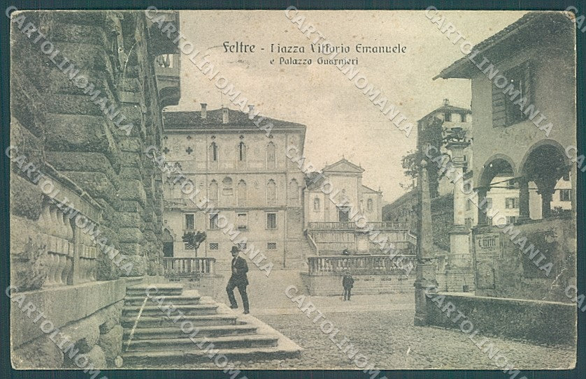 Belluno Feltre Chiesa Palazzo Guarnieri cartolina JK4233 – fronte