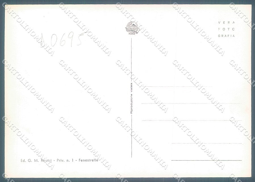 Torino Fenestrelle Foto FG cartolina JK4242 – retro