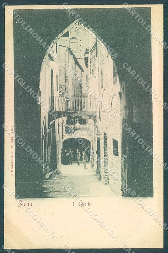 Siena Città Ghetto Giudaica Modiano 2103 cartolina JK4247 – fronte
