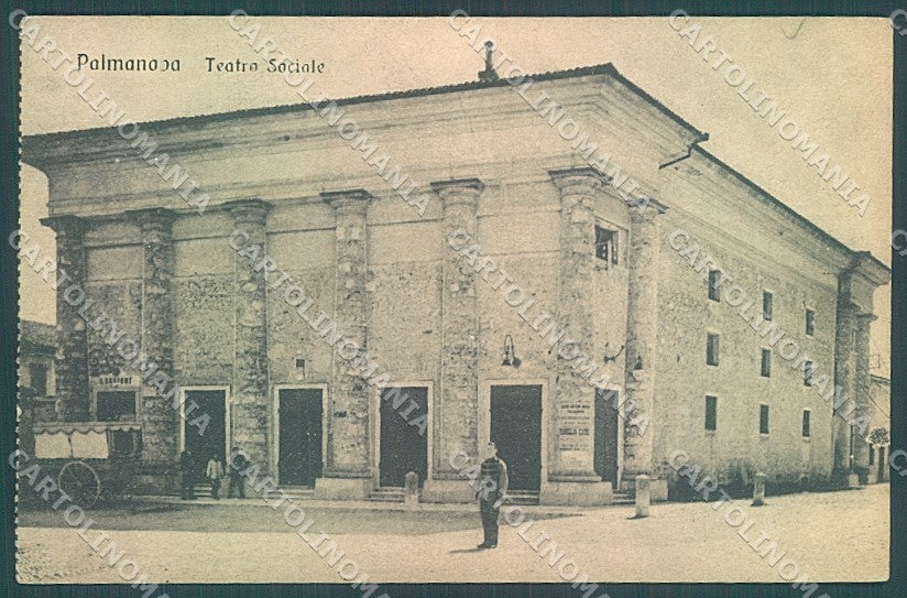 Udine Palmanova Teatro Sociale cartolina JK4252 – fronte
