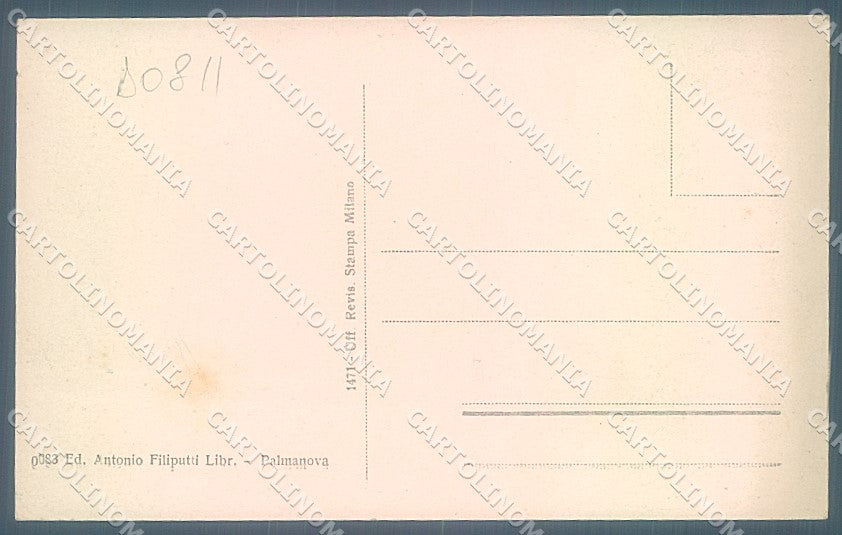 Udine Palmanova Chiesa Piazza Vittorio Emanuele cartolina JK4253 – retro