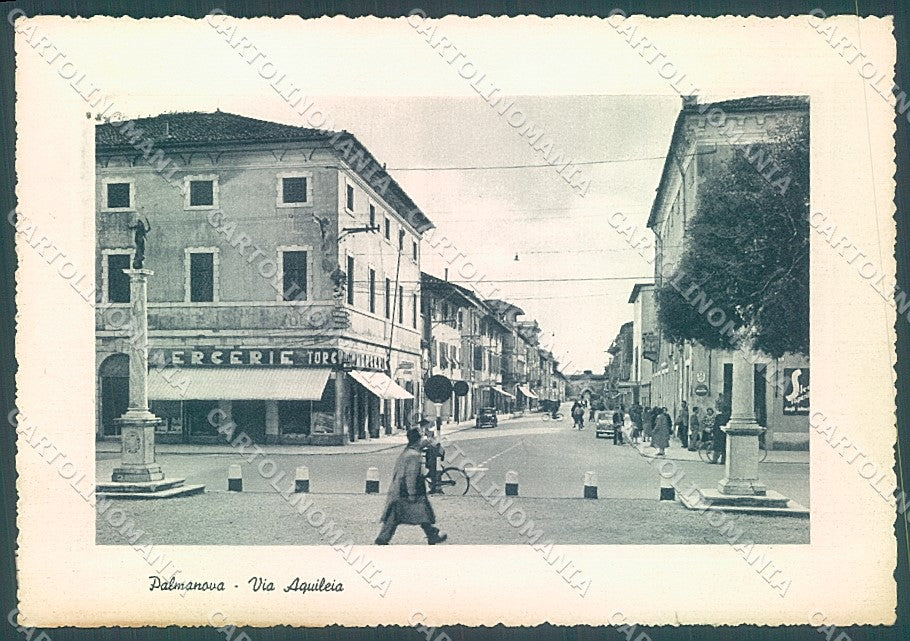 Udine Palmanova Via Aquileia FG cartolina JK4258 – fronte