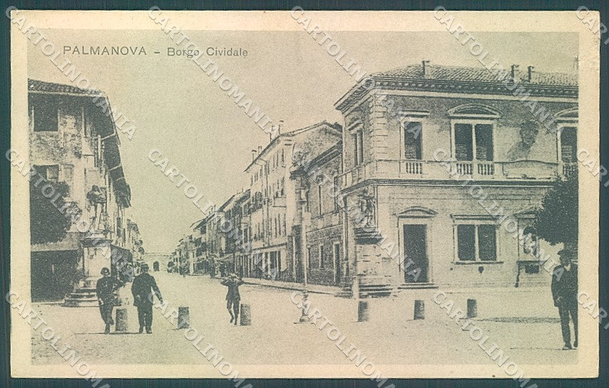 Udine Palmanova Borgo Cividale cartolina JK4262 – fronte