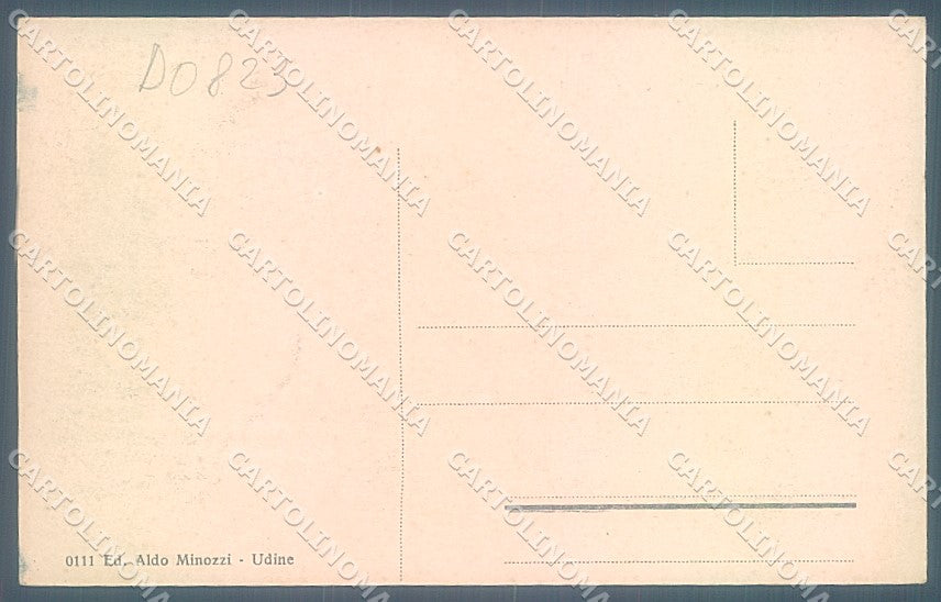 Udine Palmanova Borgo Cividale cartolina JK4262 – retro