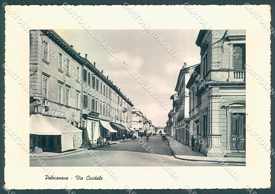 Udine Palmanova Via Cividale Foto FG cartolina JK4264 – fronte