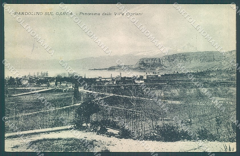 Verona Bardolino Lago di Garda cartolina JK4278 – fronte