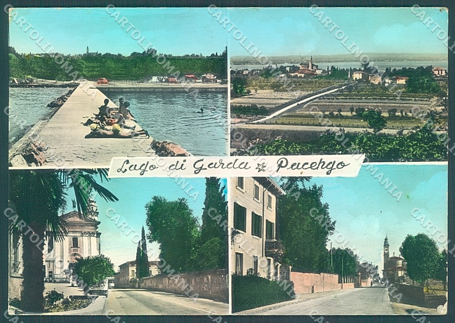 Verona Lazise Pacengo Lago di Garda Foto cartolina JK4282 – fronte