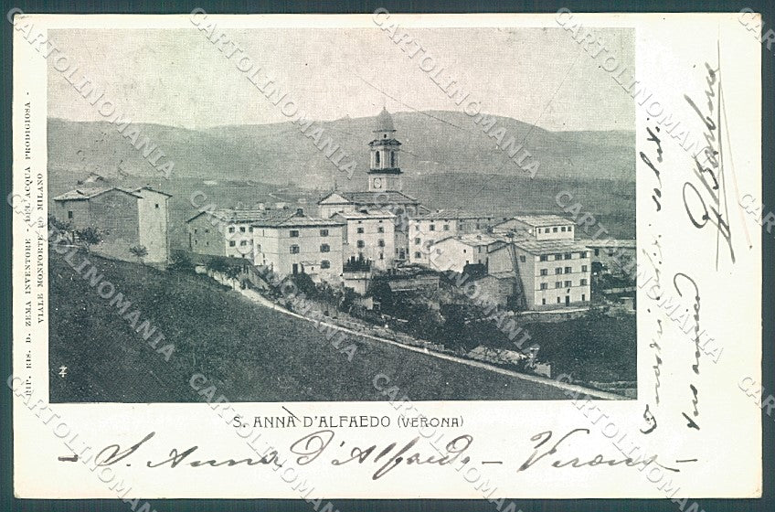 Verona Sant'Anna d'Alfaedo Chiesa cartolina JK4285 – fronte