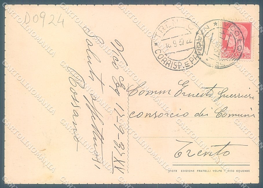 Napoli Vico Equense FG cartolina JK4297 – retro