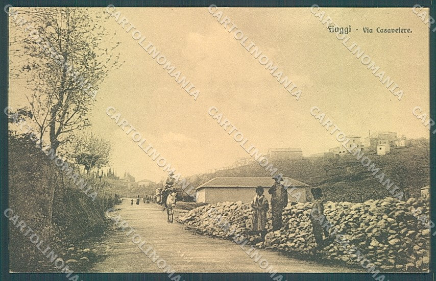 Frosinone Fiuggi Via Casavetere cartolina JK4301 – fronte