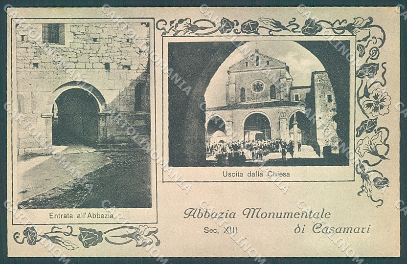 Frosinone Veroli Casamari Abbazia Alterocca 37348 cartolina JK4308 – fronte