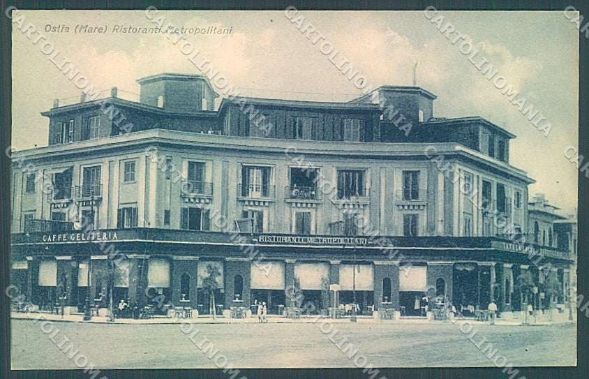 Roma Ostia Ristoranti Metropolitani cartolina JK4316 – fronte