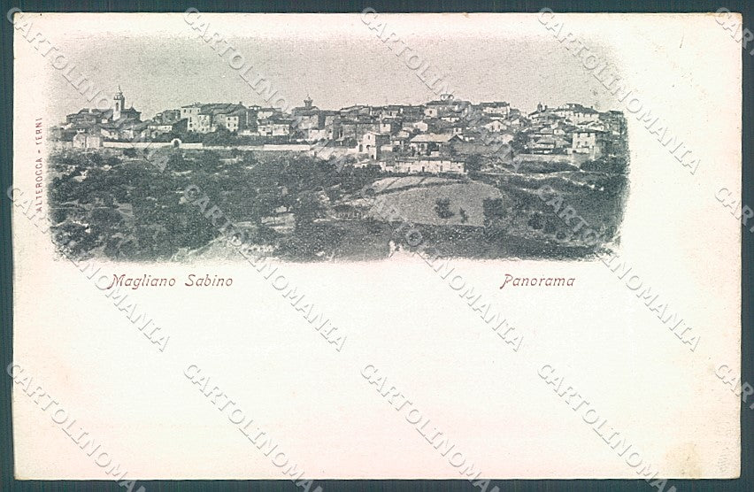 Rieti Magliano Sabino Alterocca cartolina JK4319 – fronte