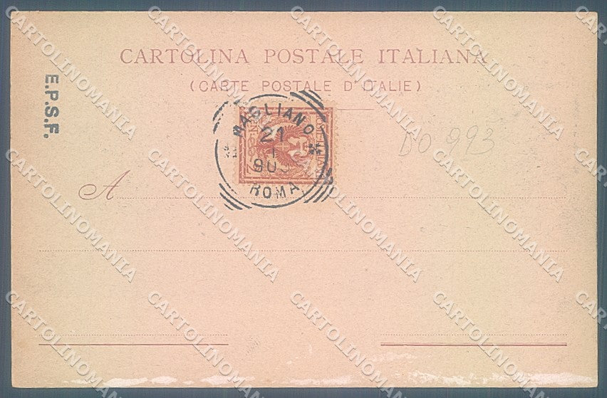 Rieti Magliano Sabino Alterocca cartolina JK4319 – retro
