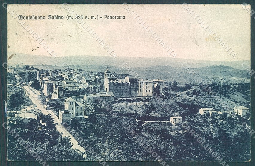 Rieti Montebuono Sabino Alterocca 120095 cartolina JK4321 – fronte