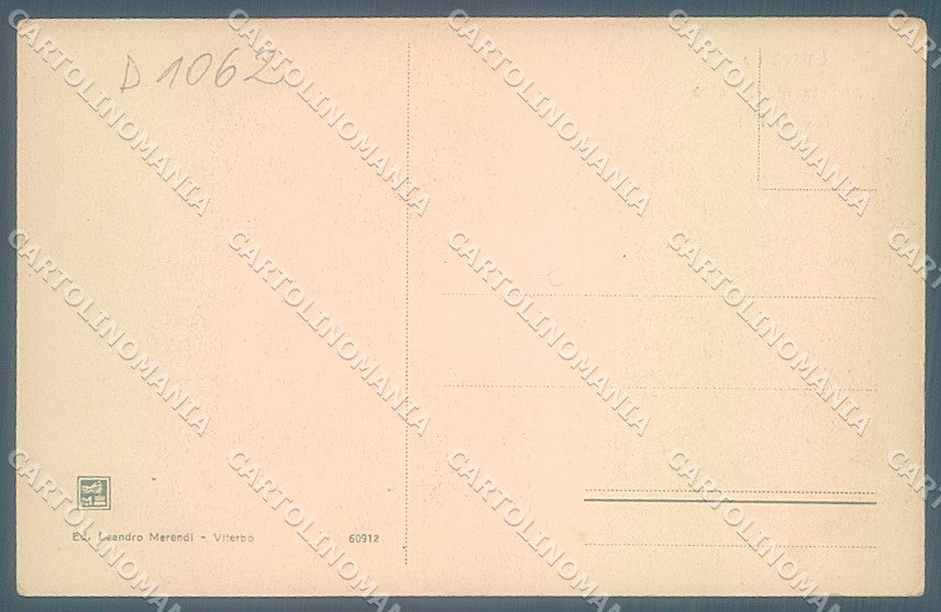 Viterbo Tuscania Facciata San Pietro Modiano 60912 cartolina JK4341 – retro