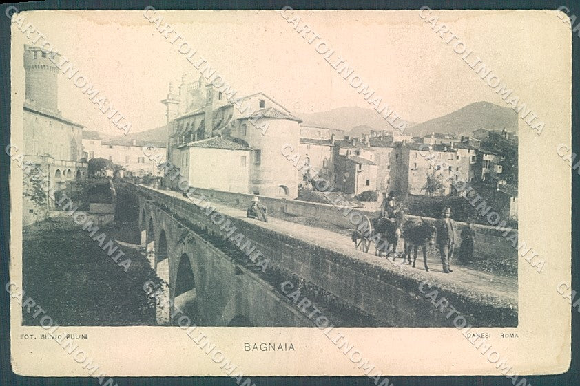 Viterbo Bagnaia Ponte cartolina JK4349 – fronte