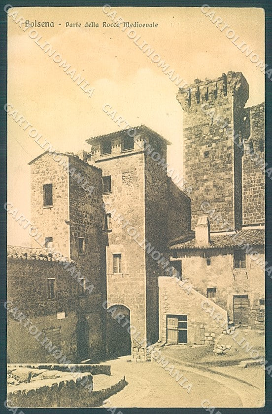 Viterbo Bolsena Rocca Medioevale Brunner 15760 cartolina JK4353 – fronte
