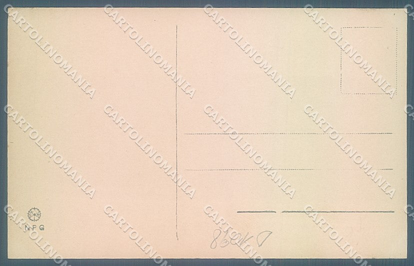 Viterbo Bagnaia Fontana dei Mori Villa Lante NPG 1513 Foto cartolina JK4357 – retro
