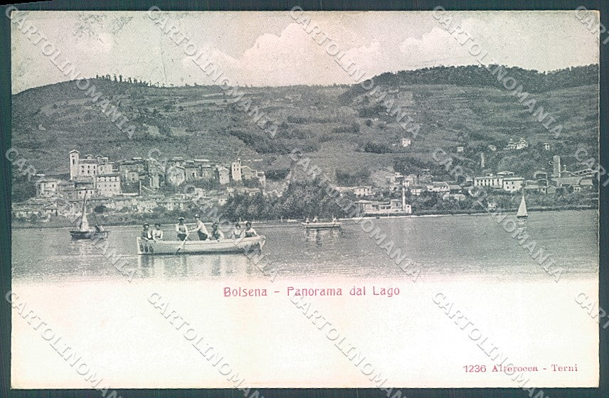 Viterbo Bolsena Lago Alterocca 1236 cartolina JK4363 – fronte