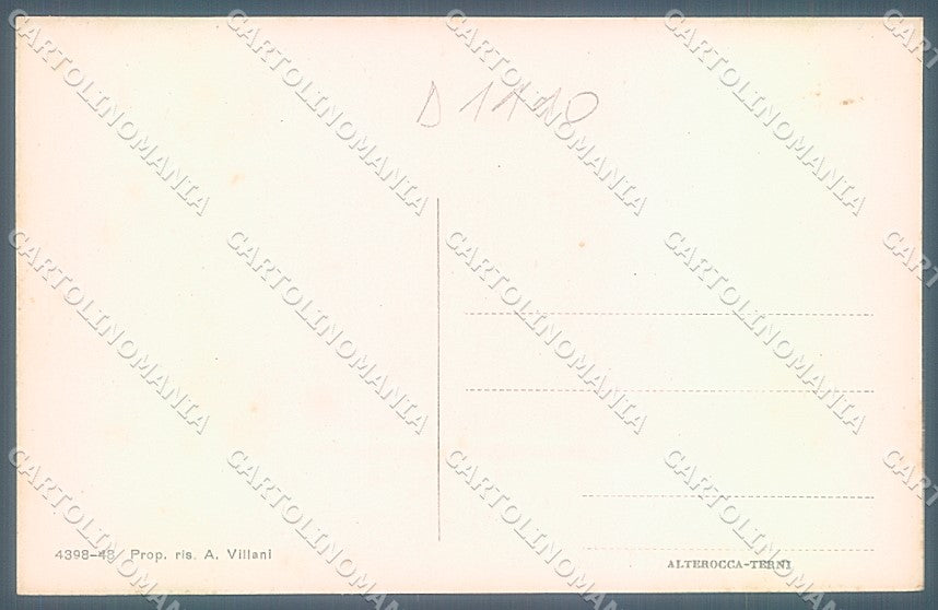Pistoia San Marcello Pistoiese Spignana San Lorenzo Alterocca cartolina JK4364 – retro
