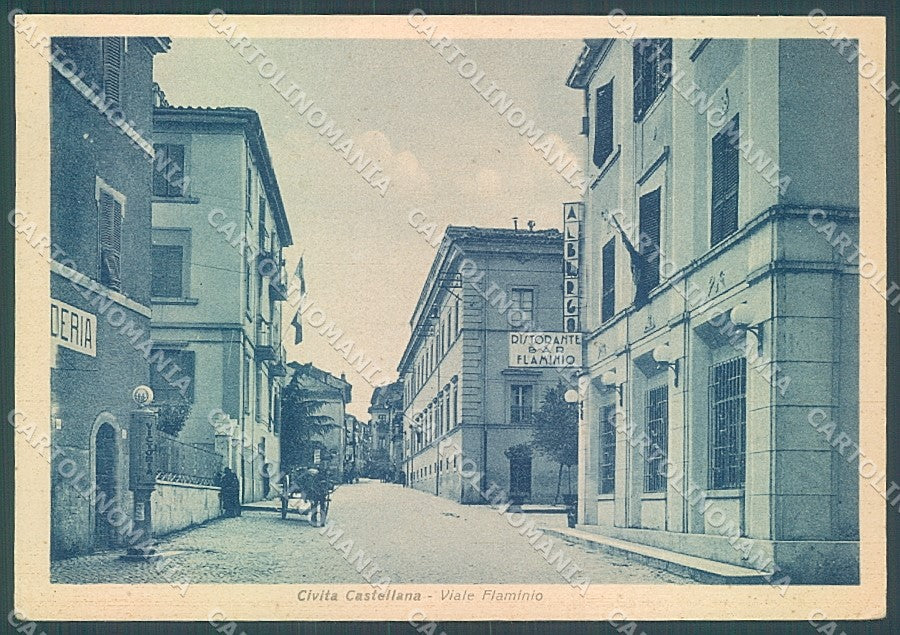 Viterbo Civita Castellana Viale Flaminio FG cartolina JK4369 – fronte