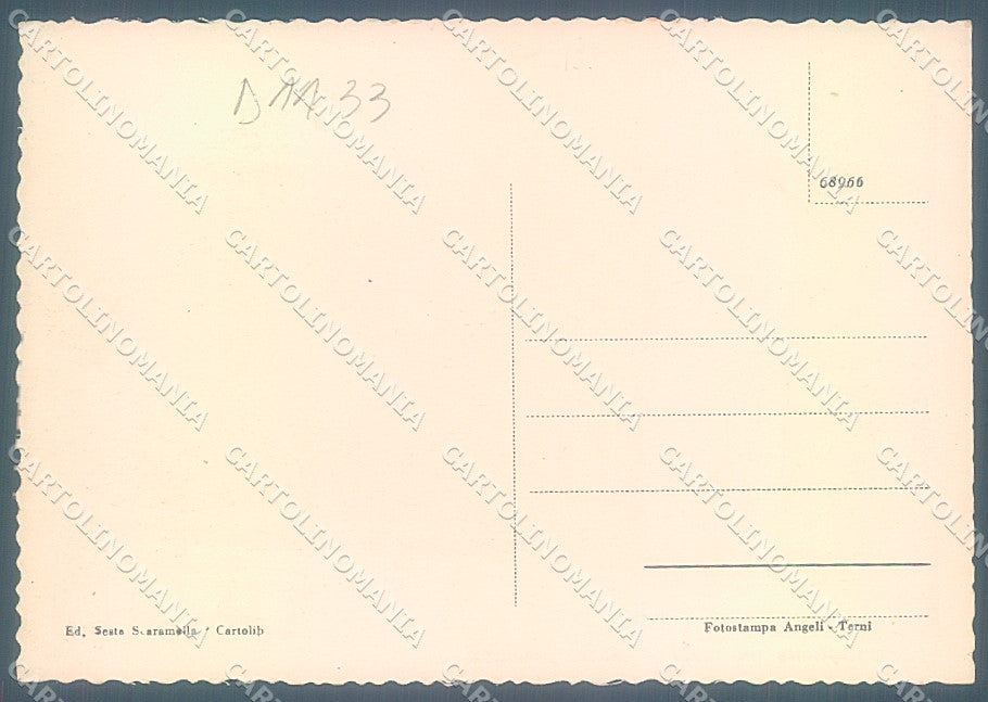 Viterbo Ronciglione Viale Garibaldi FG cartolina JK4374 – retro