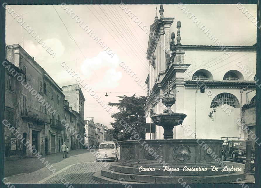 Viterbo Canino Piazza Costantino De Andreis Foto FG cartolina JK4376 – fronte