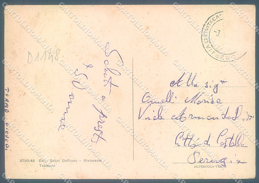 Viterbo Civita Castellana Alterocca 9760-49 FG cartolina JK4381 – retro