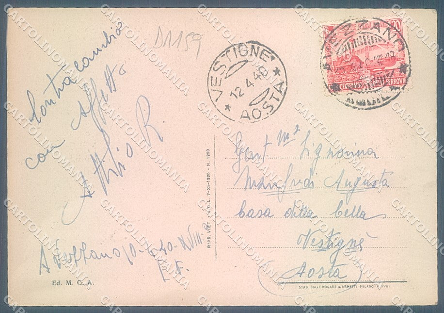 L'Aquila Avezzano FG cartolina JK4384 – retro