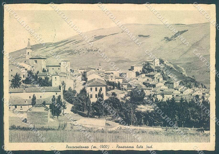 L'Aquila Pescocostanzo FG cartolina JK4386 – fronte